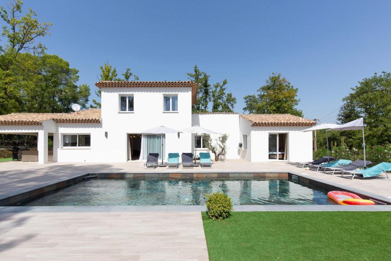 Superbe Villa Seillans La Grande Bastide Avec Piscine, Jardin, Climatisation Et Salle De Sport Exterior photo