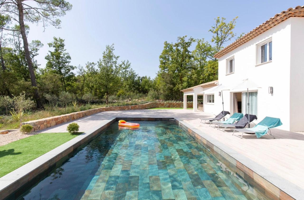 Superbe Villa Seillans La Grande Bastide Avec Piscine, Jardin, Climatisation Et Salle De Sport Exterior photo
