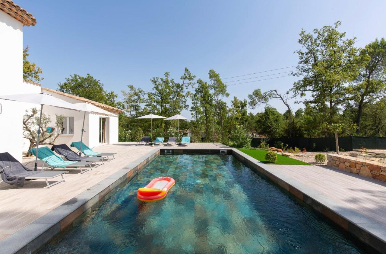 Superbe Villa Seillans La Grande Bastide Avec Piscine, Jardin, Climatisation Et Salle De Sport Exterior photo