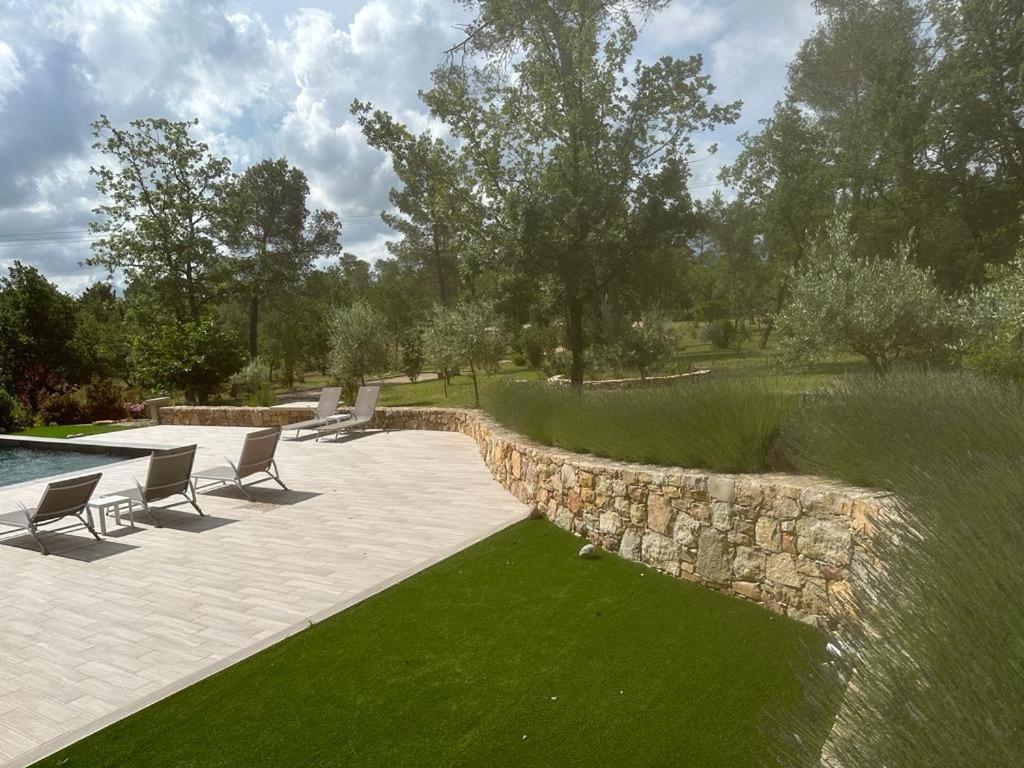 Superbe Villa Seillans La Grande Bastide Avec Piscine, Jardin, Climatisation Et Salle De Sport Exterior photo