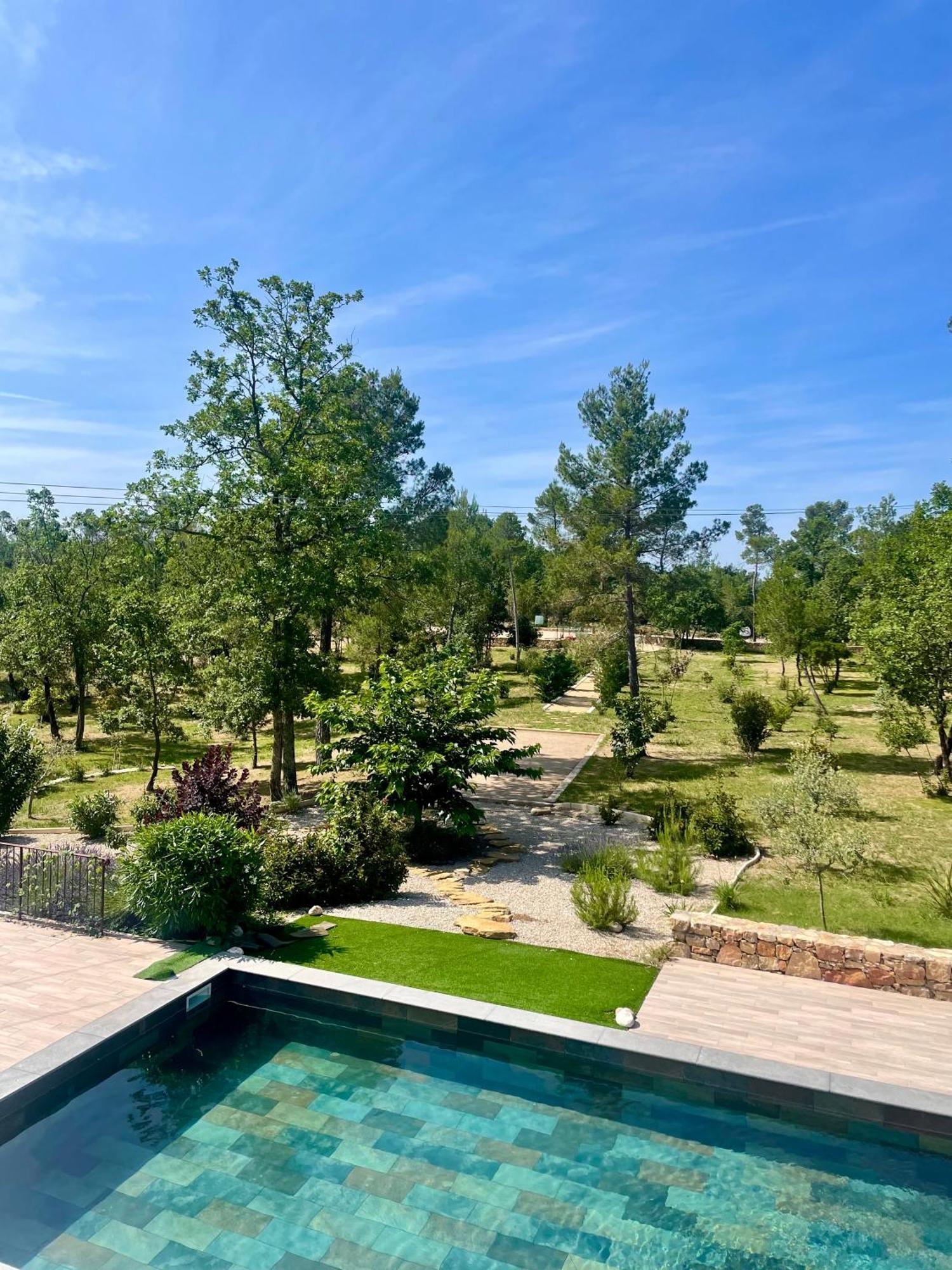 Superbe Villa Seillans La Grande Bastide Avec Piscine, Jardin, Climatisation Et Salle De Sport Exterior photo