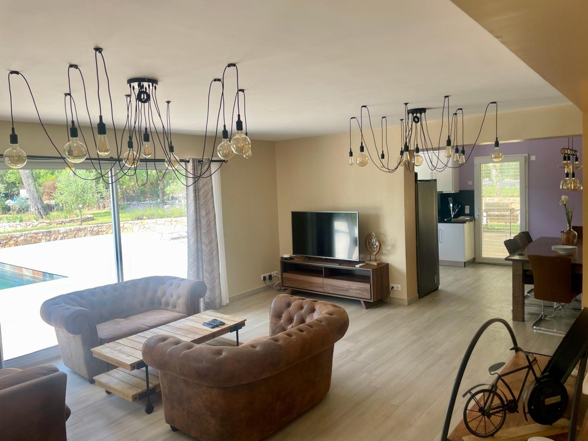 Superbe Villa Seillans La Grande Bastide Avec Piscine, Jardin, Climatisation Et Salle De Sport Exterior photo